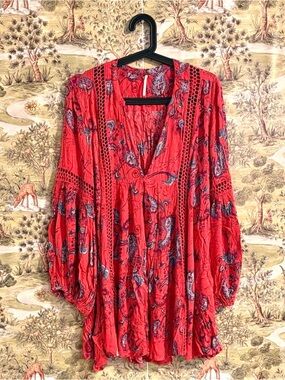 Free People Bohemian Blouse
